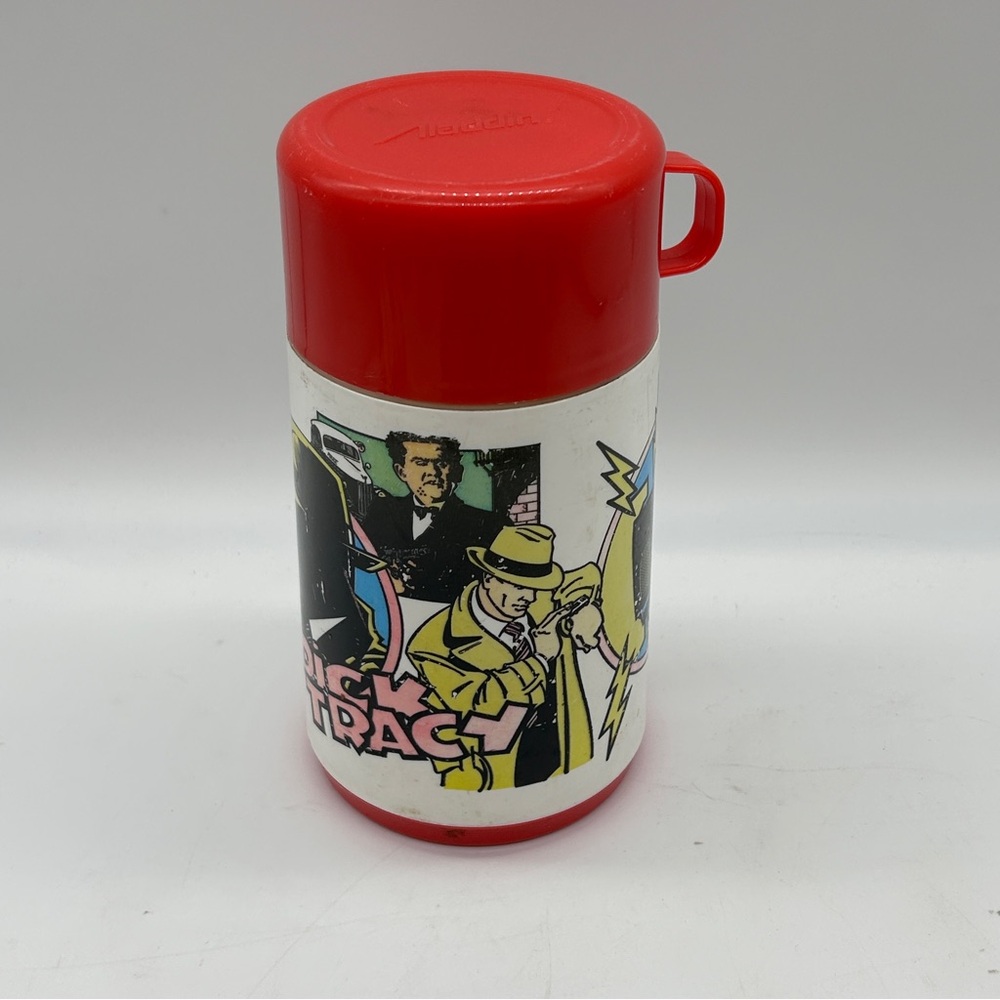 Vintage Thermos Dick Tracy Disney Aladdin